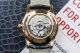 Perfect Replica Jaeger LeCoultre White Moonphase Face Gold Bezel Leather Strap 41mm Watch (7)_th.jpg